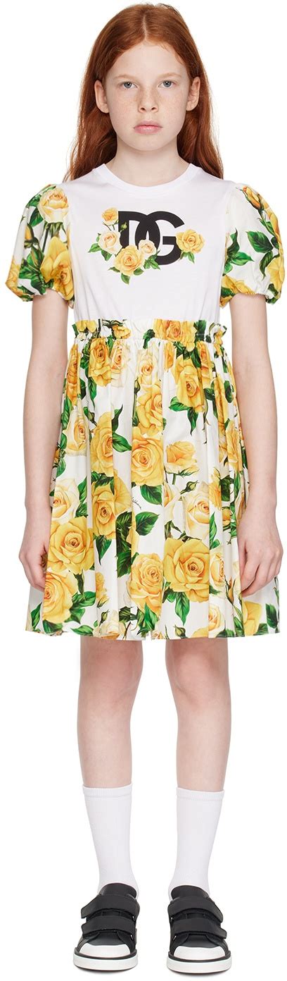 dolce gabbana yellow puff sleeve